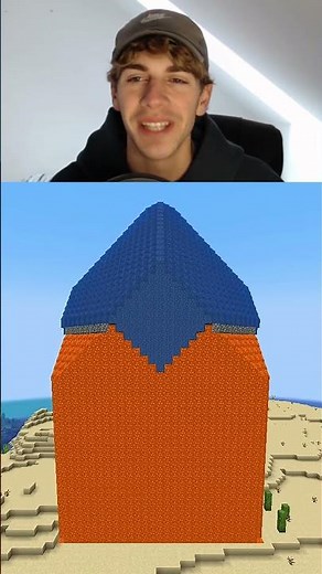 Tohle stihl postavit?! #minecraft #shorts