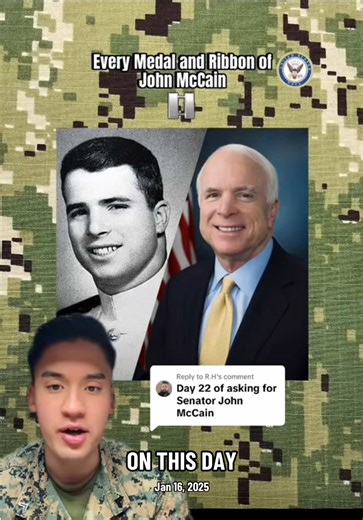 #onthisday John McCain’s Medals and Ribbons #usmc #marines #semperfi #military