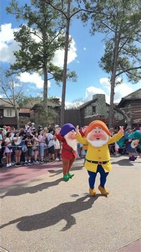 Meet Snow White an 7 Dwarfs #snowwhite #sevendwarfs #disney #waltdisney #waltdisneyworld #disneyland