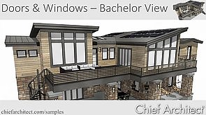 Doors & Windows Using Posts and Beams for the Bachelor View Project