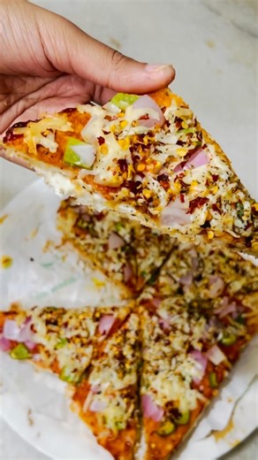 Instant Recipe Veg bread Pizza #shorts #vegpizza #breadpizza