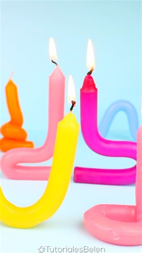 DIY How To Make Homemade Bendy Candles! Easy & Fun Tutorial #craft