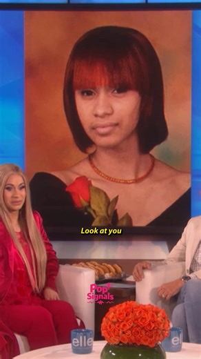 Cardi B reacts to her 17-year-old school photo 🌹