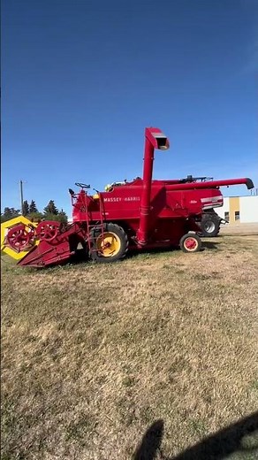 Old Combine Massey Harris