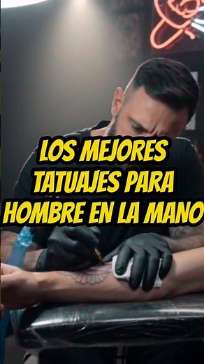TOP Tatuajes en la Mano para Hombres 2026 🖐️🔥 #tattooideas #shorts