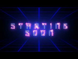 Stream Start Soon #2 | OBS Overlay | Animated Loop Background | Stream Overlay | Motion Graphics