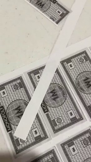 Imprimiendo más billetes de Monopoly - Plantillas y consejos