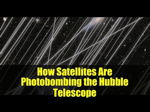 How Satellites Are Photobombing the Hubble Telescope
