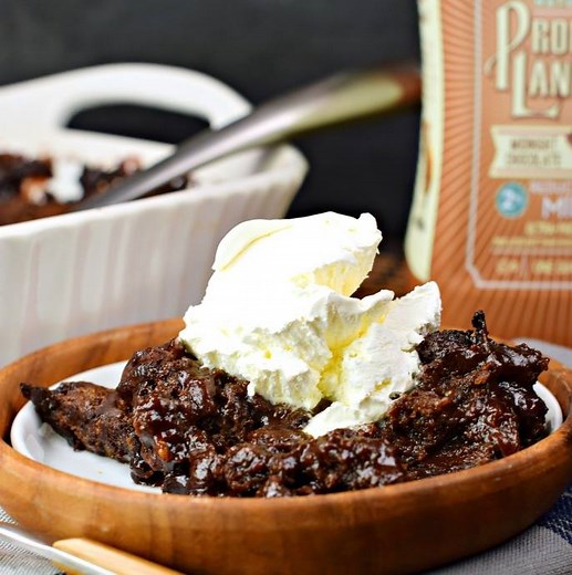 This classic, southern Chocolate Cobbler recipe has a rich, fudgy sauce topped with a decadent brownie-like topping! Perfect with a glass of chocolate milk ;) PRINTABLE RECIPE: https://www.shugarysweets.com/2017/11/chocolate-cobbler | Shugary Sweets