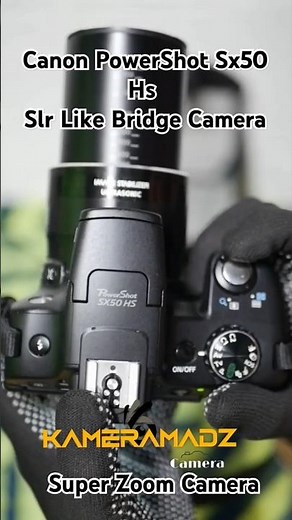 Canon PowerShot Sx50 Hs Slr Like Bridge Camera. Super Zoom Camera #mirrorlesscamera #powershot #cano