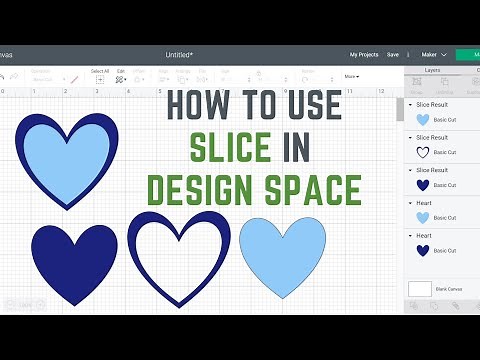 How to Slice in Cricut Design Space