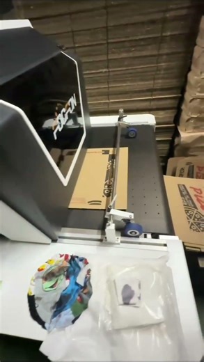 60CM width pizza box printer full printing factory printer carton single pass print cmyk color