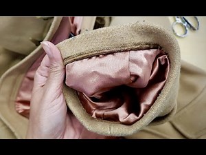 Replacing the Lining on a Men's Vintage Coat! *is it worth it?*