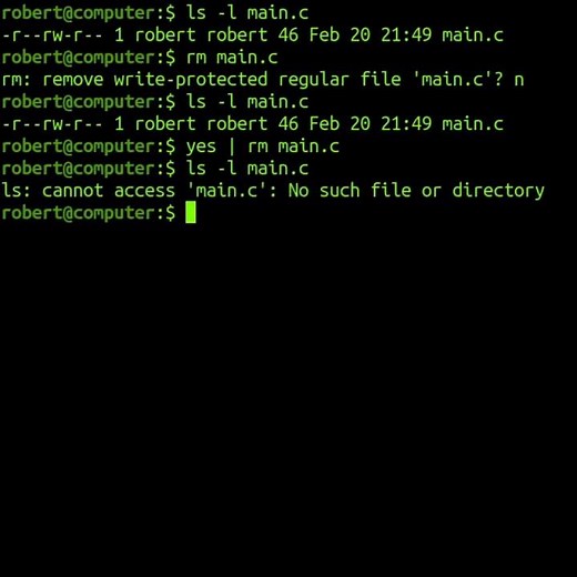 The 'yes' Command In Linux