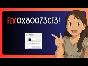 EASY FIX For "Error 0x80073CF3" in Microsoft Store - GUIDE