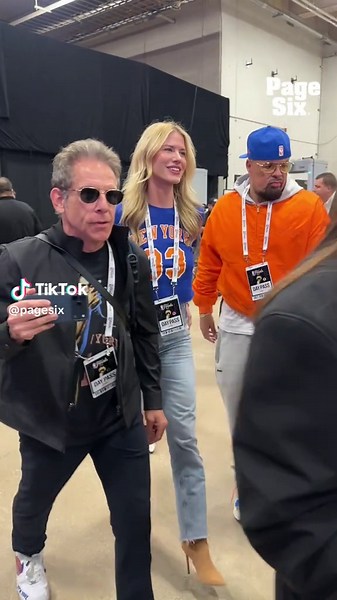 Ben Stiller Joins Knicks Fans at NBA Finals Game 1