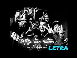 Gera MX, Christian Nodal - Botella Tras Botella (Video Oficial)[LETRA]-(LYRICS)