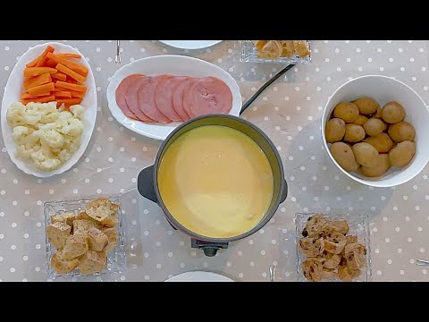 Fondue au fromage sans alcool