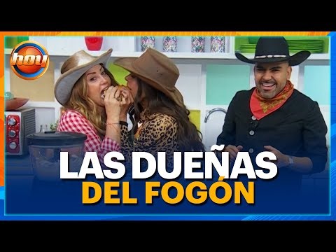 Galilea and Andrea go into the kitchen to prepare corn ribs | Today Program