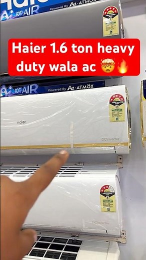 Haier 1.6 ton 5 star AC 🤯🔥