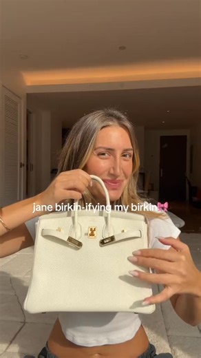 Back to regularly scheduled programming lol Inspired by my queen @Amelia Liana ❤️ #hermes #birkin #hermesbirkin #janebirkin #birkinifying | Audrey Peters