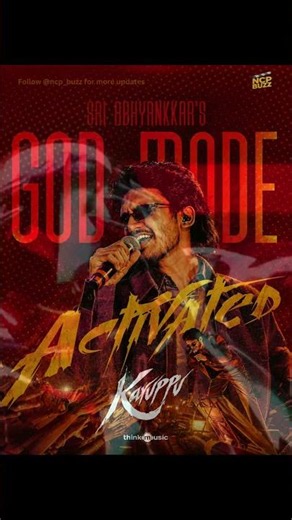 GOD MODE Released! 🔥 Sai Abhyankkar’s Insane BGM for Suriya’s Karuppu ⚡ #Shorts