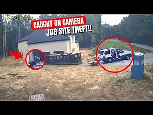 They Robbed My Job Site Twice... But The Third Time, I Was Waiting