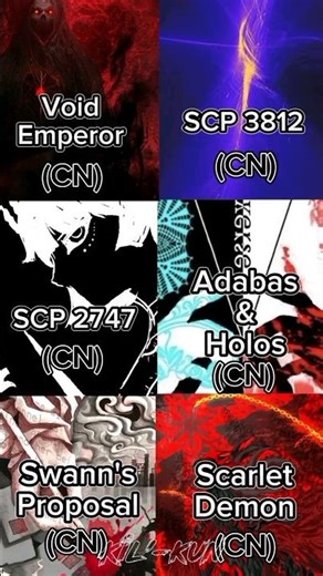 Void Emperor vs Scp 3812 vs Scp 2747 vs Adabas & Holos vs Swann's Proposal vs Scarlet Demon #scp