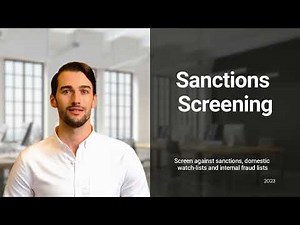 AML Sanctions Screening Tool