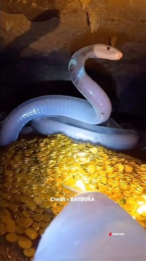 This snake found the golden min 🐍 🪙 | Unblievable🤯