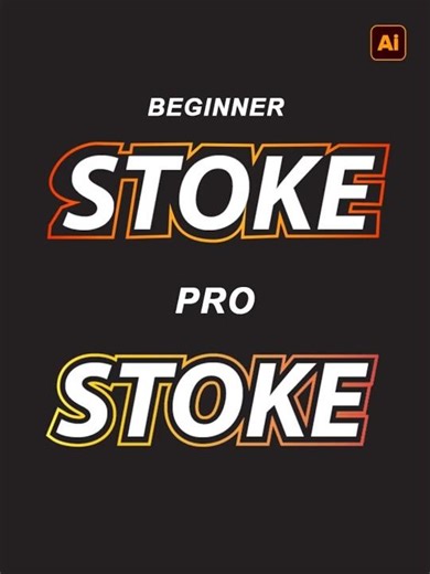 How to Create Professional Text Stroke Effects in Adobe Illustrator 2026 | Easy Typography Tutorial