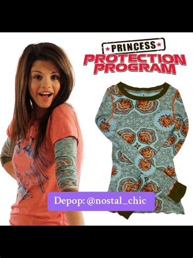 Grab the ultra rare thermal Selena Gomez wears in Princess Protection Program! #selenagomezedit #selenagomezfashion #selenagomezstyle #princessprotectionprogram #disney