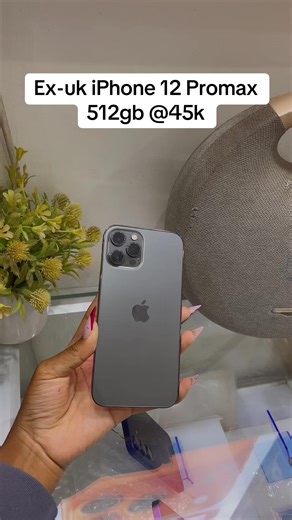 Ex-uk iPhone 12 Promax 512gb @45k with display message. 📍Nairobi CBD, Moi Avenue, Sawa Mall, shop c19 📞0714744184 #orifondeals #fyp #iphone #kenyantiktok🇰🇪
