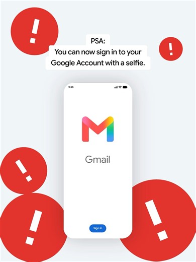 Forgot your password? Lost your phone? Can’t get into your account? You can now use a selfie video to log into your Google Account. The new feature is easy to use and lets you sign in — even if you forget your password or don’t have your usual phone or laptop — with a quick selfie.