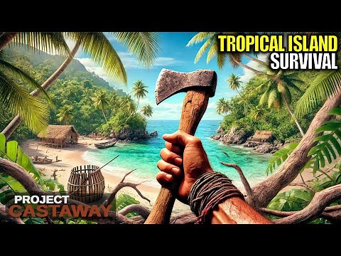 Deserted Island Survival Game | Project Castaway Gameplay | Part 1