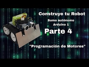 How to create an autonomous sumo robot with Arduino UNO step by step "Programming and motor control"