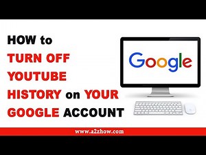 How to Turn off Youtube History on Your Google Account