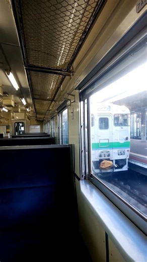 懐かしのキハ40 帯広駅停車のキハ40 1700番台車内 2021年12月