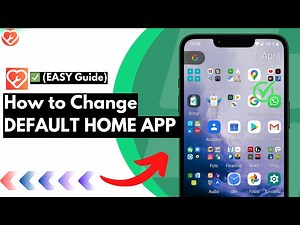 New Launcher? Set it as Default (Android) How to Change DEFAULT HOME APP (EASY Guide)