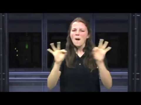 Consecutive Interpreting Practice ASL Source w transcript "How My Passions Impact the World"