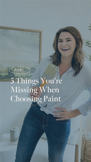 51 reactions | Picking a paint color is HARD! Here are 5 Steps you’re probably missing that make getting the RIGHT paint color the first time, a lot easier! #paintcolor #sherwinwilliams #benjaminmoore #farrowandball #housepaintcolor #colorpalette #neutralinteriors #moodypaint | Homzie Designs | Facebook