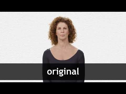 How to pronounce ORIGINAL in American English