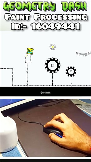 Paint Processing:-Geometry Dash #geometrydashlevel #geometrydashgaming