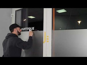 Plottfolie anbringen Tutorial (Anleitung)