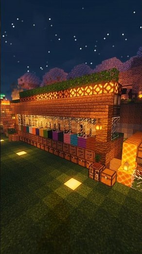 イルミネーションとかに使えそうな光りが動くランプの作り方 #shorts #minecraft #マイクラ