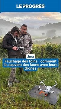 Comment ils sauvent des faons avec leurs drones