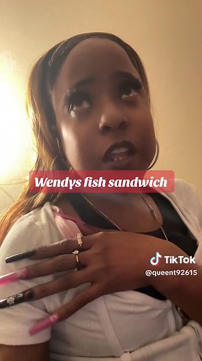 @Wendy’s pollock fish sandwich. Nice Panko crust. It could be a little thicker though and no deal in the tartar sauce.