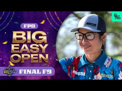 2026 MVP Big Easy Open | FPO FINALF9 | Handley, Cox, Gannon, Scoggins | Jomez Disc Golf