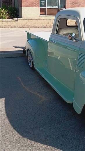 Stunning Early 50s Custom Chevy Truck with Clean LS Swap! #chevytrucks