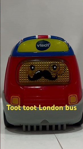 Toot toot driver London bus #vtech #vtechtoys #londonbus #bustoy